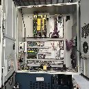 出售:台湾油机KV200E C数式立控车铣中心，其中一台Z轴加高，转旋.