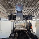 3米龙门 2018年海天3018数控龙门，发那科系统，BT50齿轮头，带全.