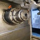 刚刚买下一台台湾崎发400双工位2017-11月三轴行程0工.