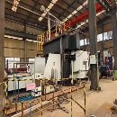 国盛5032龙门加工中心发那科MF系统方滑枕齿轮头工作台.