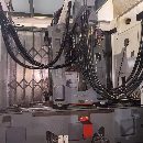 刚刚买下一台台湾崎发HT-500A双工位卧加、发那科18-MB.