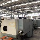 大连斜车，发那科系统，回转直径500，长度300，带尾座.