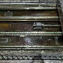 工厂在位珂业，台湾省原装泷锋光机SK-4025龙门加工中.