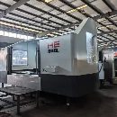 准新国祥HE800L卧式加工中心发那科MFPLUS系统af电机驱.