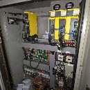 台中精机Vturn20/60 硬轨机刀塔车床，  8寸液压卡盘带.